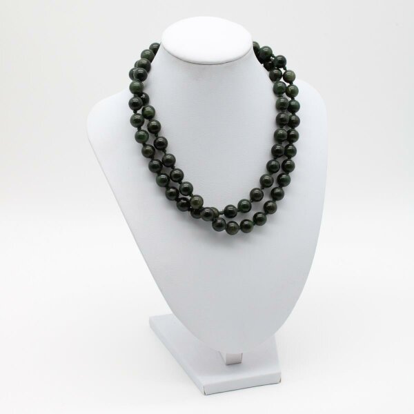 Kette Kanadische Jade 10mm / 80 cm endlos