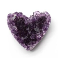Herz Amethyst Druse, Qu. I, 1,36 KG