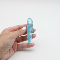 Spitze Aura Quarz Aqua, Größe 4