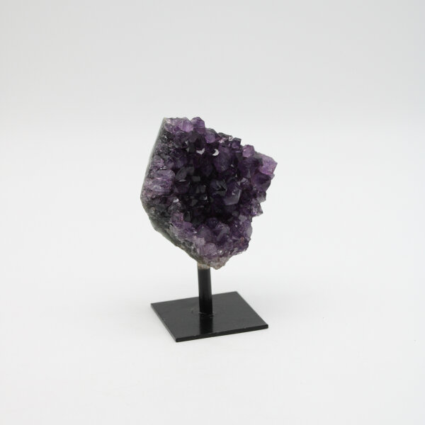 Amethyst Druse auf Metallständer, Qualität extra, Größe 5